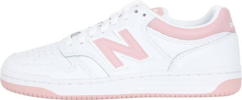 New Balance Witte en roze sneakers voor dames White Dames