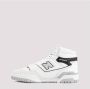 New Balance Witte Leren Sneakers Klassieke Stijl White Heren - Thumbnail 2
