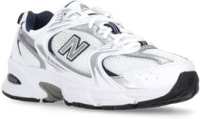 New Balance Witte Leren Sneakers met Abzorb Demping White Heren