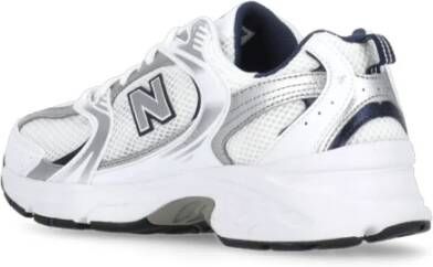 New Balance Witte Leren Sneakers met Abzorb Demping White Heren