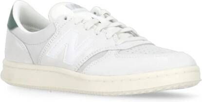 New Balance Witte Leren Sneakers met Geperforeerde Details White Heren