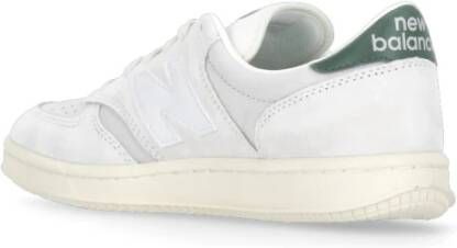 New Balance Witte Leren Sneakers met Geperforeerde Details White Heren