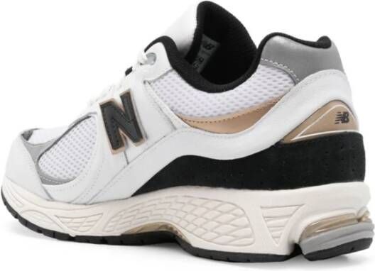 New Balance Witte Leren Sneakers met Reflecterende Details White Heren