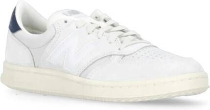 New Balance Witte Leren Sneakers Unisex White Heren