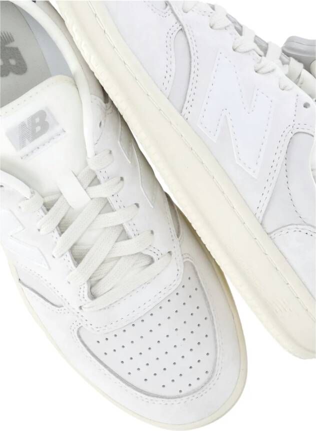 New Balance Witte Leren Sneakers Unisex White Heren