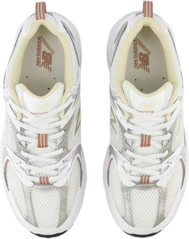 New Balance Witte Lifestyle Sneakers 530 Unisex White Dames