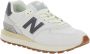 New Balance Witte Lifestyle Sneakers Unisex White Heren - Thumbnail 2