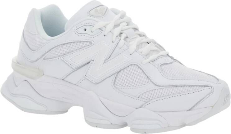 New Balance Witte Lifestyle Sneakers Unisex White Heren