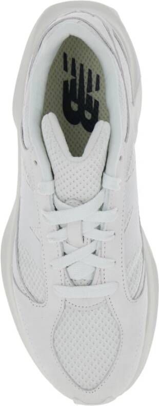 New Balance Witte Lifestyle Sneakers Unisex White Heren