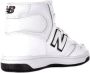 New Balance Logo Sneakers met Rubberen Zool en Leren Bovenwerk White Unisex - Thumbnail 7