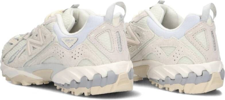 New Balance Witte Runner Sneakers met Blauwe Accenten White Dames