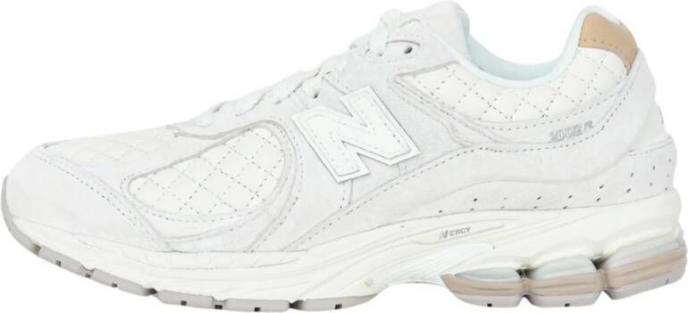 New Balance Witte Sneakers 2002R Unisex Beige Heren