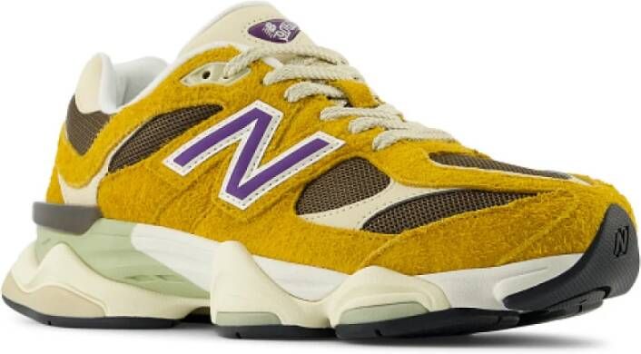 New Balance Witte Sneakers 9060 Stijl Yellow Heren