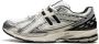 New Balance Witte Sneakers Mesh Design Leren Afwerking White Heren - Thumbnail 3