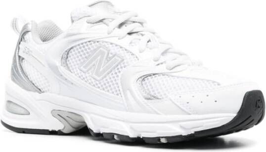 New Balance Witte Sneakers Mesh Design White Dames