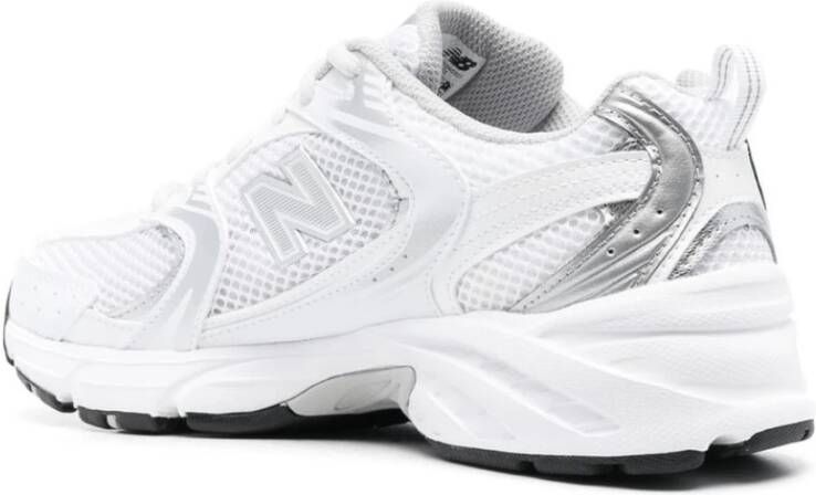 New Balance Witte Sneakers Mesh Design White Dames