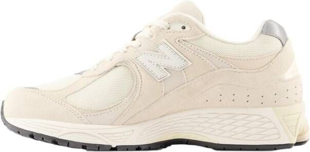 New Balance Witte Sneakers met Beige Details White Dames