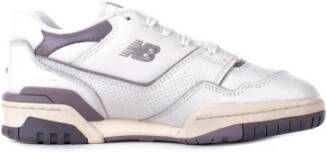 New Balance Witte Sneakers met Geperforeerde Details White Heren