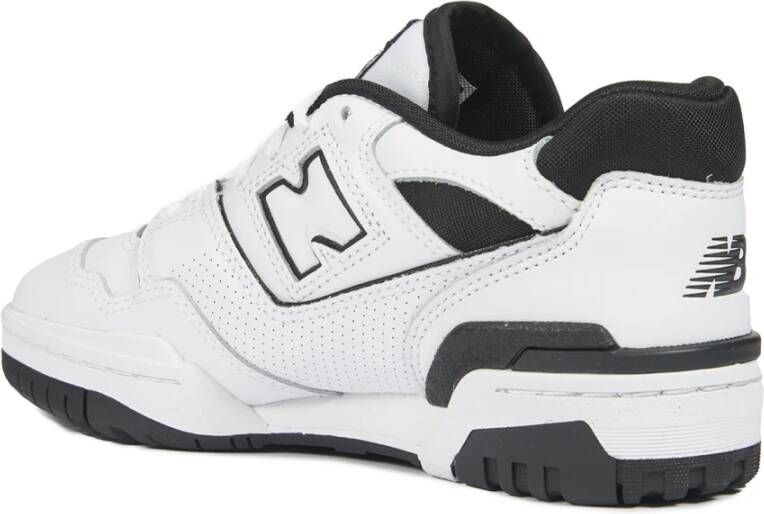 New Balance Witte Sneakers met Leren Logo White Heren