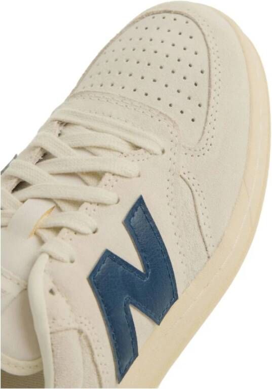 New Balance Witte Sneakers met Marineblauwe Accenten White Heren