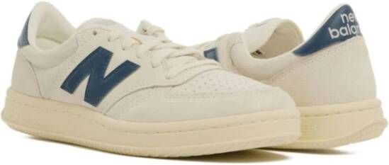 New Balance Witte Sneakers met Marineblauwe Accenten White Heren