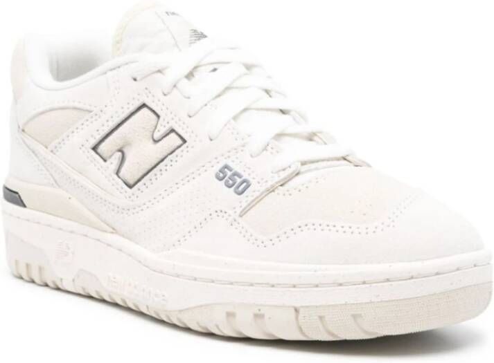 New Balance Witte Sneakers Multi-Panel Design White Dames