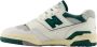 New Balance 550 | sea salt marsh green Wit Leer Lage sneakers Unisex - Thumbnail 12