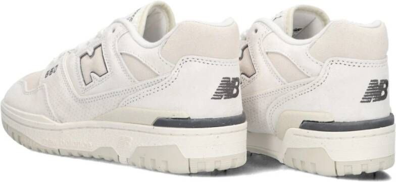 New Balance Witte Suède Lage Sneakers White Heren