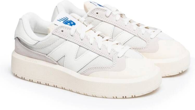 New Balance Witte Suède Unisex Sneakers White Dames