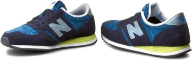 New Balance Retro Stijl Sneakers Blauw Dames