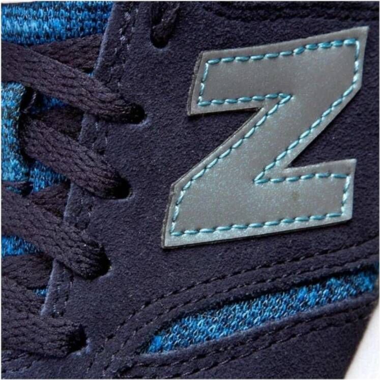 New Balance Retro Stijl Sneakers Blauw Dames