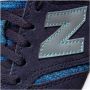 New Balance Retro Stijl Sneakers Blauw Dames - Thumbnail 3