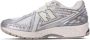 New Balance Zilver Eco-Leren Sneakers met Logo Gray Dames - Thumbnail 3