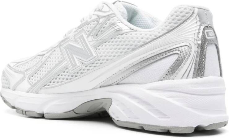 New Balance Zilveren Sneakers met Mesh Panelen Gray Dames