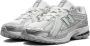 New Balance Zilveren Sneakers Veters Mesh Paneel Gray Heren - Thumbnail 2