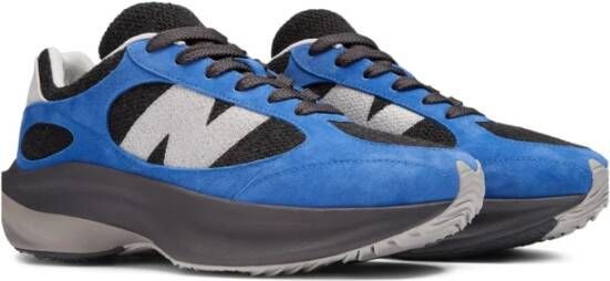 New Balance Zwart Blauw Runner Sneakers Logo Rubber Multicolor Heren