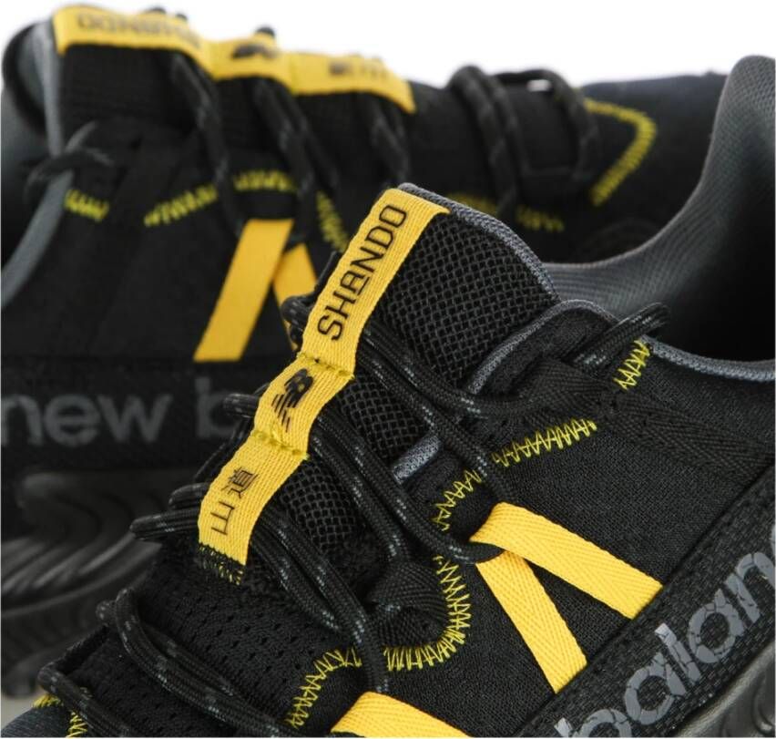 New Balance Zwarte buitenschoenen met vetersysteem Black Heren