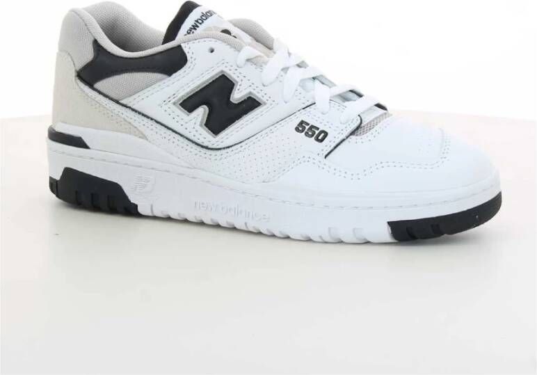 New Balance Zwarte Herensneakers Bb550 White Heren