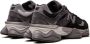 New Balance Zwarte Leren Sneakers Dikke Zool Black Dames - Thumbnail 2