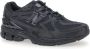 New Balance Zwarte Lifestyle Sneakers Unisex Black Heren - Thumbnail 2