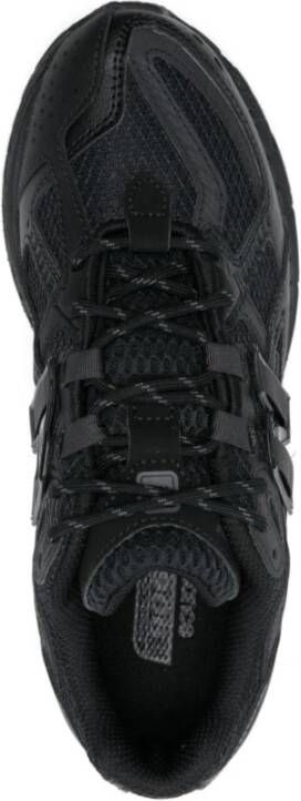 New Balance Zwarte Mesh Sneakers Veters Logo Black Dames