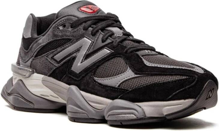 New Balance Zwarte platte schoenen met Abzorb tussenzool Black Heren