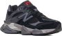 New Balance Zwarte Sneakers A del Teen Logo Rubberen Zool Black - Thumbnail 4