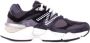 New Balance Zwarte Sneakers Aanbevolen Logo Suède Canvas Rubberen Zool Black - Thumbnail 33