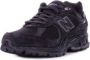 New Balance Zwarte Sneakers met Mesh en Suède Black Heren - Thumbnail 7