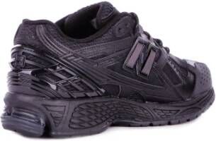 New Balance Zwarte Sneakers met Suède Details Black Dames