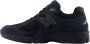 New Balance Zwarte Sneakers met Mesh en Suède Black Heren - Thumbnail 9