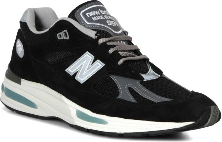 New Balance Zwarte Sneakers voor Trendsetters Black Heren