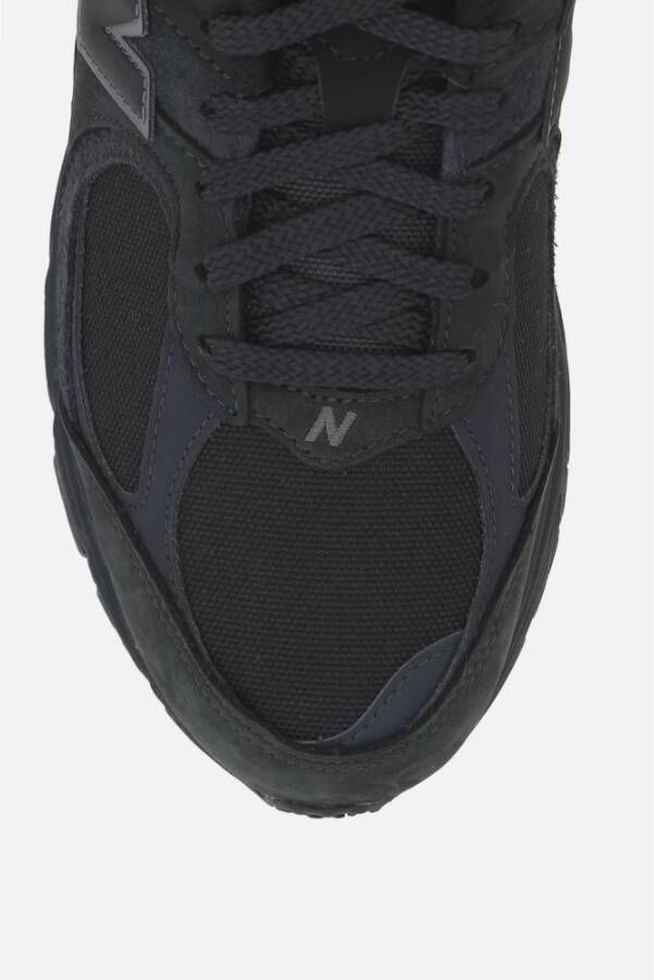 New Balance Zwarte Suède Sneakers Black Dames