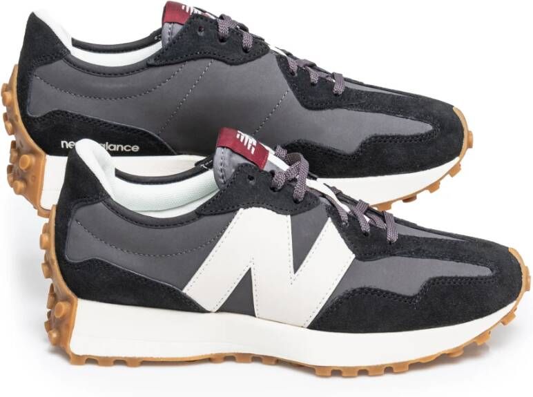 New Balance Zwarte Suède Sneakers Damesstijl Black Dames